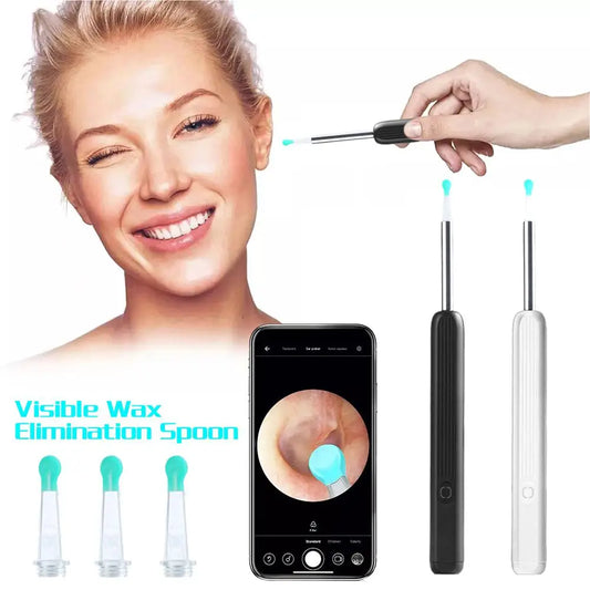 Ear Kit NE3 With Endoscope Sticks Kit Tool Wireless Smart Visual Ear Cleaner Otoscope Ear Wax Camera Removal